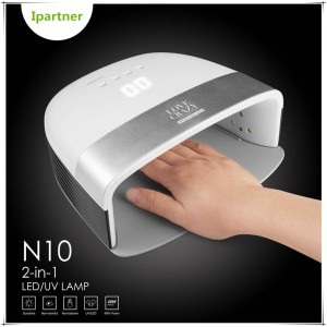 Máy sấy móng tay N10, đèn LED UV UV 48W cho sơn móng tay gel với thiết lập cảm biến và hẹn giờ của Ipartner